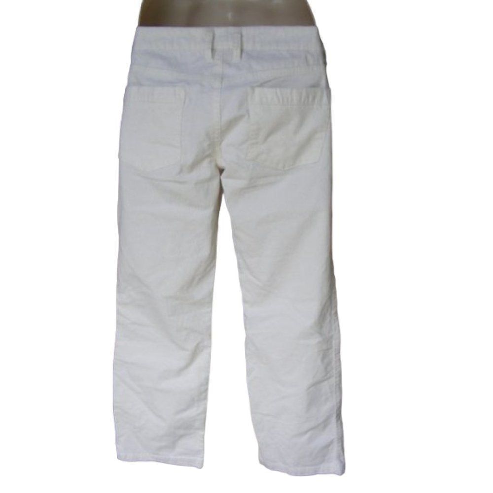 J. CREW Factory Corduroy Pants, 30S, Bootcut, Some stretch, Off-white/Ivory - Picture 4 of 9